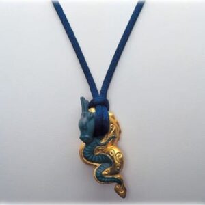Talismano “Saggezza” , Lladrò con oro 24kt