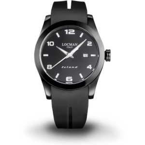 Orologio Island solo tempo nero, Locman