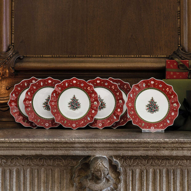 6 piatti dessert rosso Toy‘s Delight, Villeroy & Boch - immagine 2