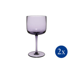 Calici da vino Like Lavander, 2 pezzi, Villeroy & Boch