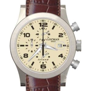 Orologio Island cronografo acciaio, Locman
