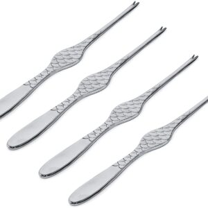 Set 4 forchettine per crostacei, Alessi