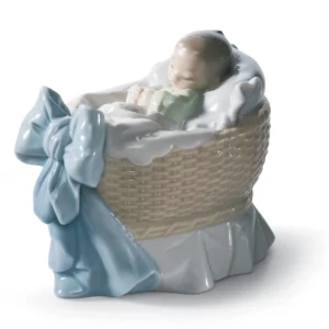 Statuina Un regalo dal cielo, Bambino, Lladrò