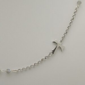 Collana labradorite e Tau