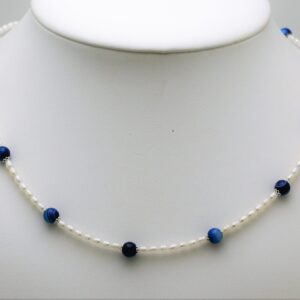 Collana perle e pietre dure