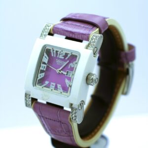 Orologio quadrato viola, Altanus