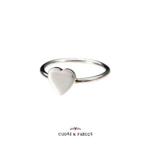 Anello con cuore personalizzabile, Cuori & Frecce