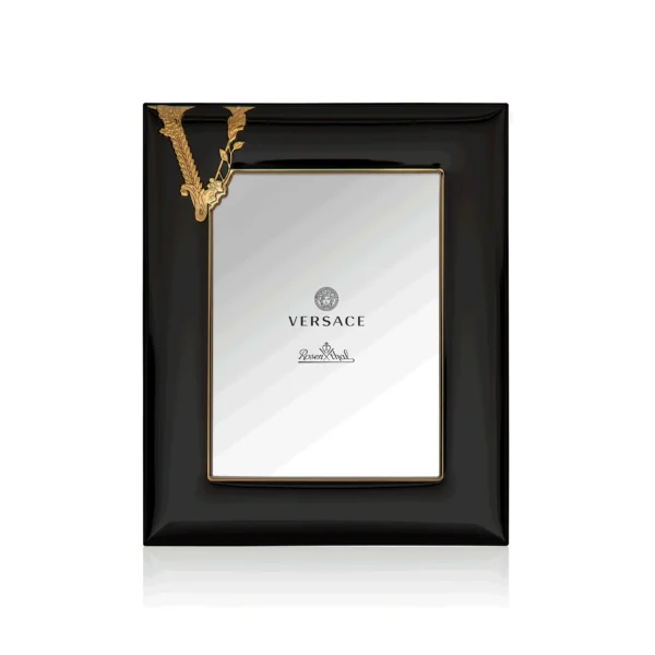 Cornice Versace nera e oro