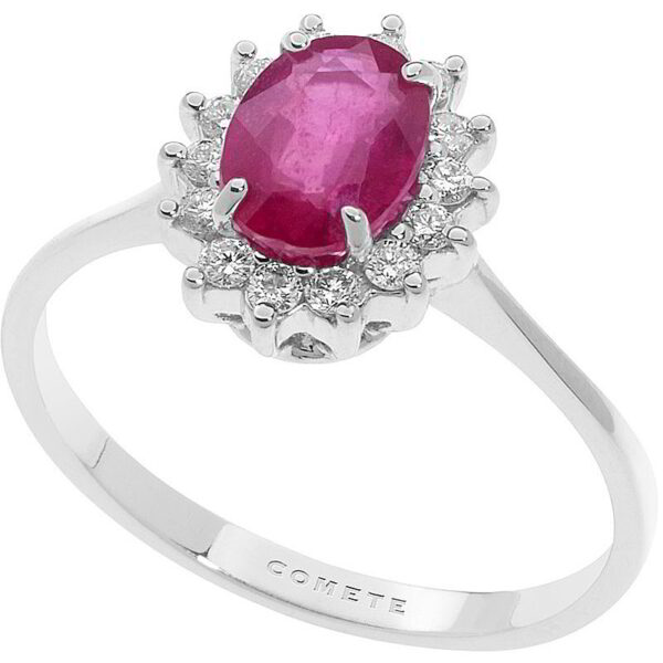 Anello con rubino e diamanti, Comete