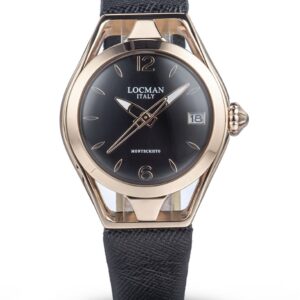 Orologio Montecristo Lady nero, solo tempo, Locman