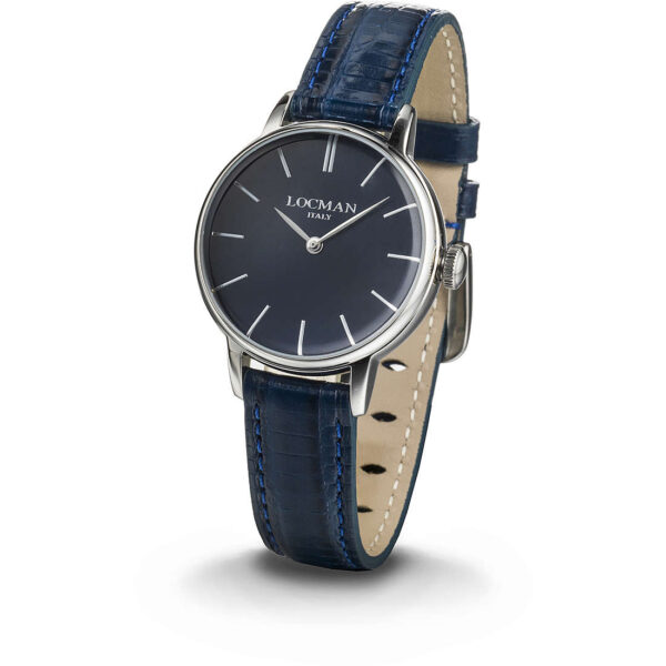 Orologio 1960 Lady blu, solo tempo Locman