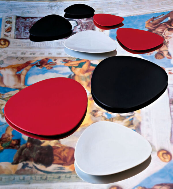 Vassoio rosso Colombina, Alessi - immagine 3