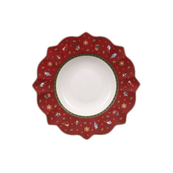 6 piatti fondi rossi Toy‘s Delight, Villeroy & Boch