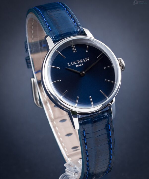 Orologio 1960 Lady blu, solo tempo Locman - immagine 3
