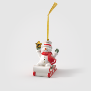 Addobbo Pupazzo di neve Classics 2025, Villeroy & Boch