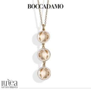 Collana pendente champagne , Boccadamo