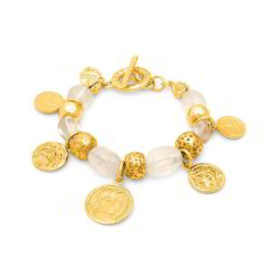 Bracciale Crystal monete, Giovanni Raspini