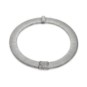 Collana tubogas croco grande, Giovanni Raspini