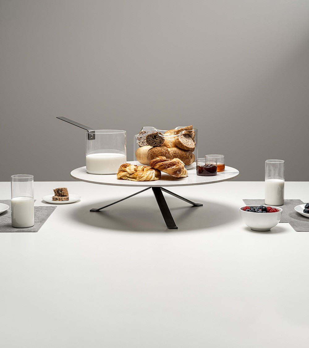 Centrotavola Gastronomico girevole white, Knindustrie - immagine 3