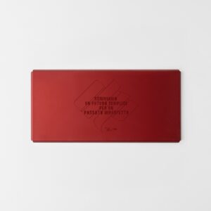 Vassoio Storm Rosso 40×20 cm, Knindustrie
