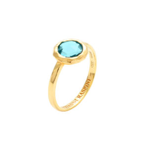 Anello loop azzurro, Giovanni Raspini