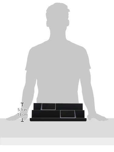 Vassoio V Tray Black, Alessi - immagine 3