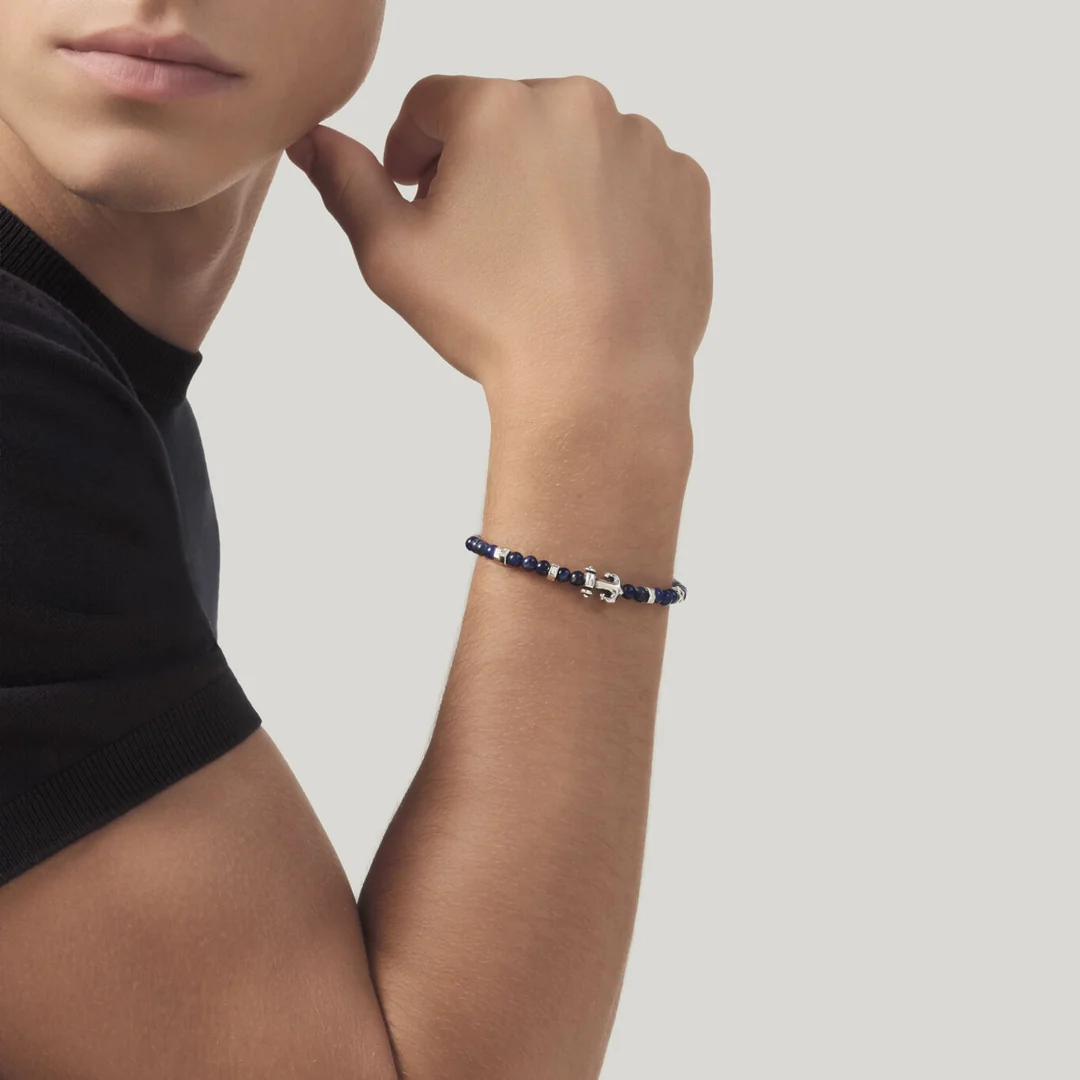 Bracciale ancora sodalite, Giovanni Raspini - immagine 2