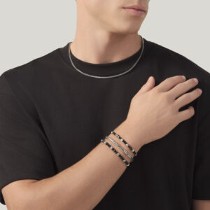 Bracciale grumetta quadra, Giovanni Raspini